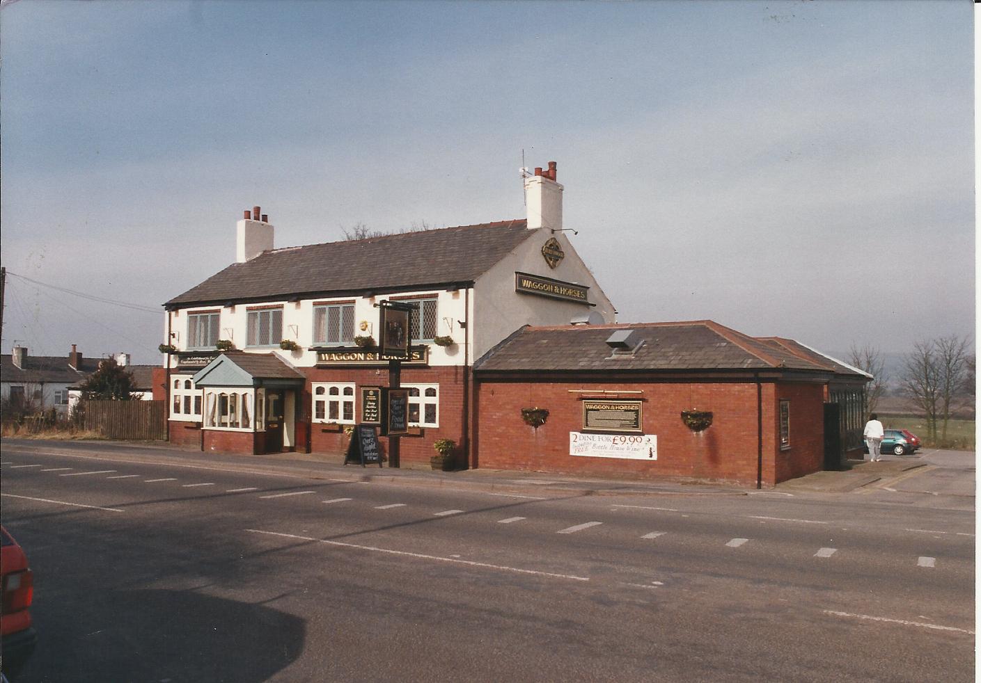 A photo of Waggon and Horses