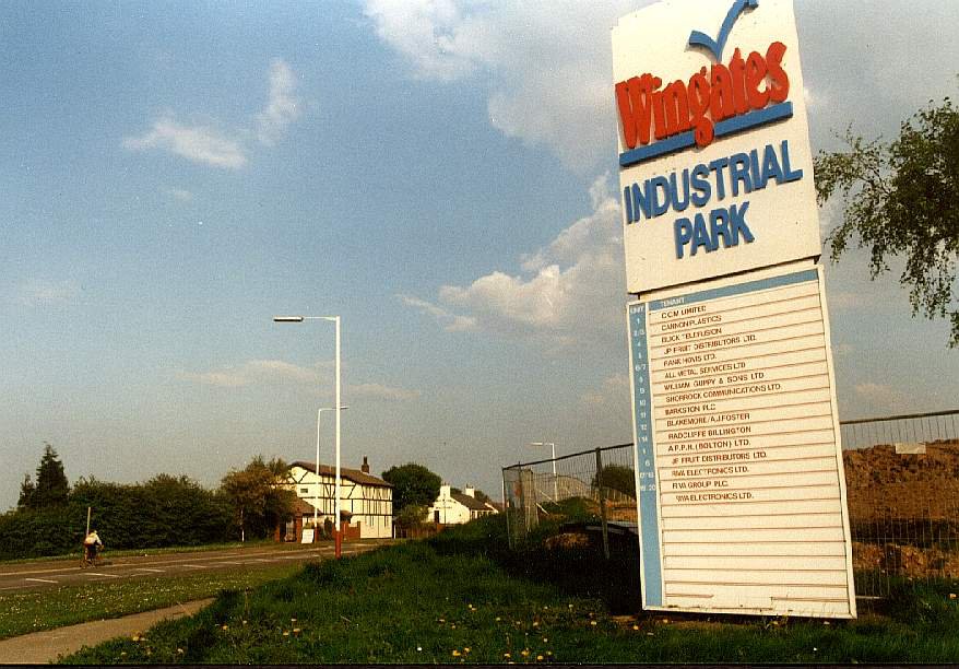 A photo of Wingates Industrial Estate