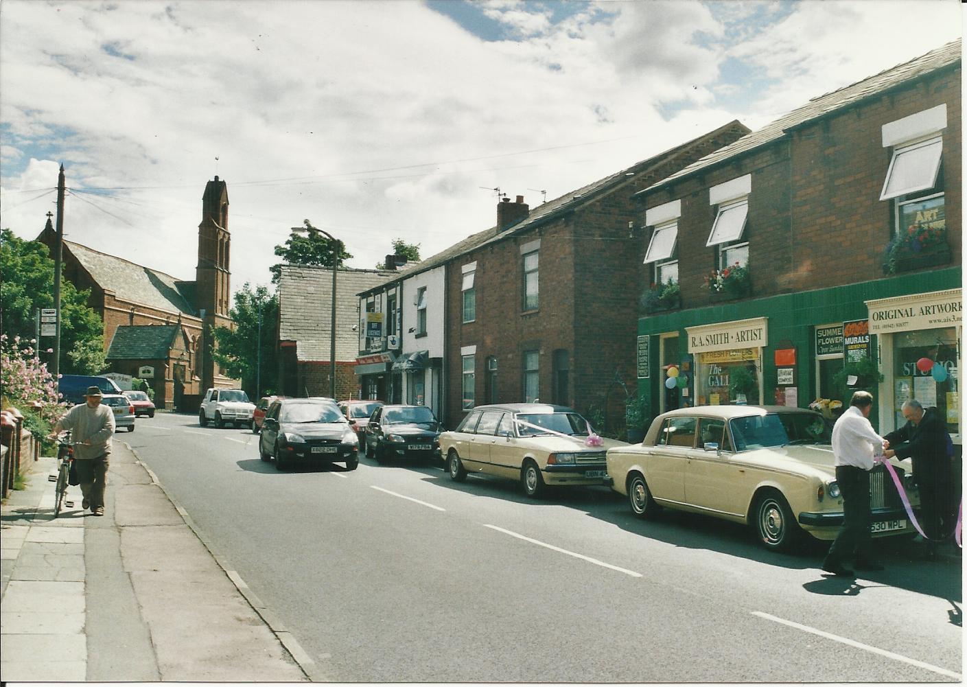A photo of Hindley Road