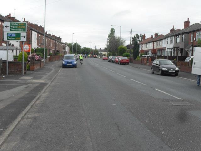 A photo of Leigh Road